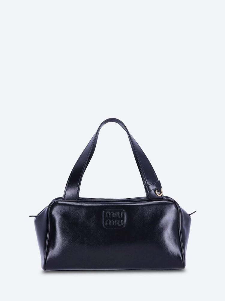 Softy shine leather handbag 1