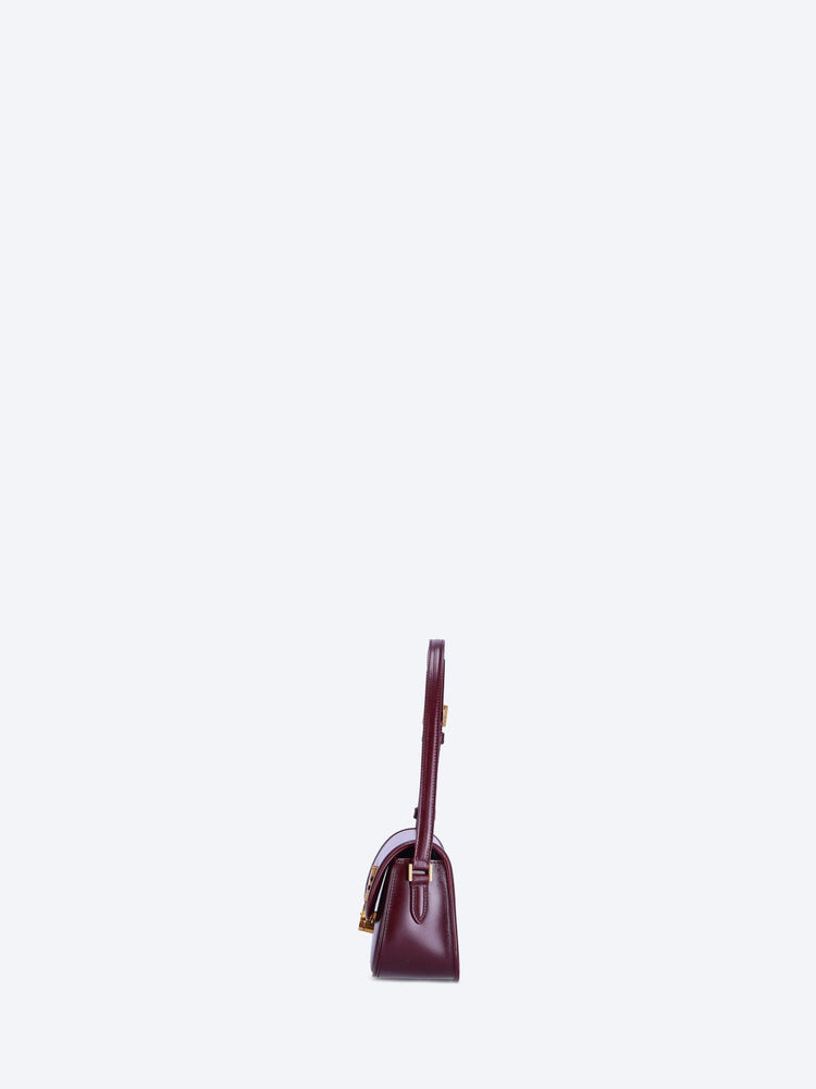 Solferino leather mini shoulder bag 3
