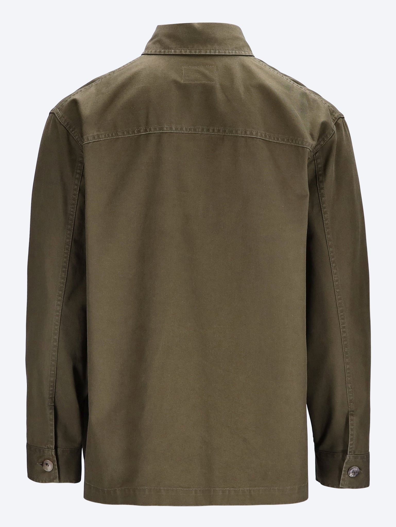 Solferino overshirt gabardine 3