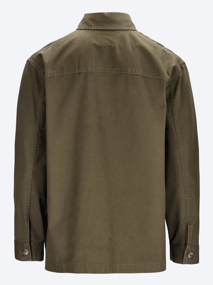 Solferino overshirt gabardine 3