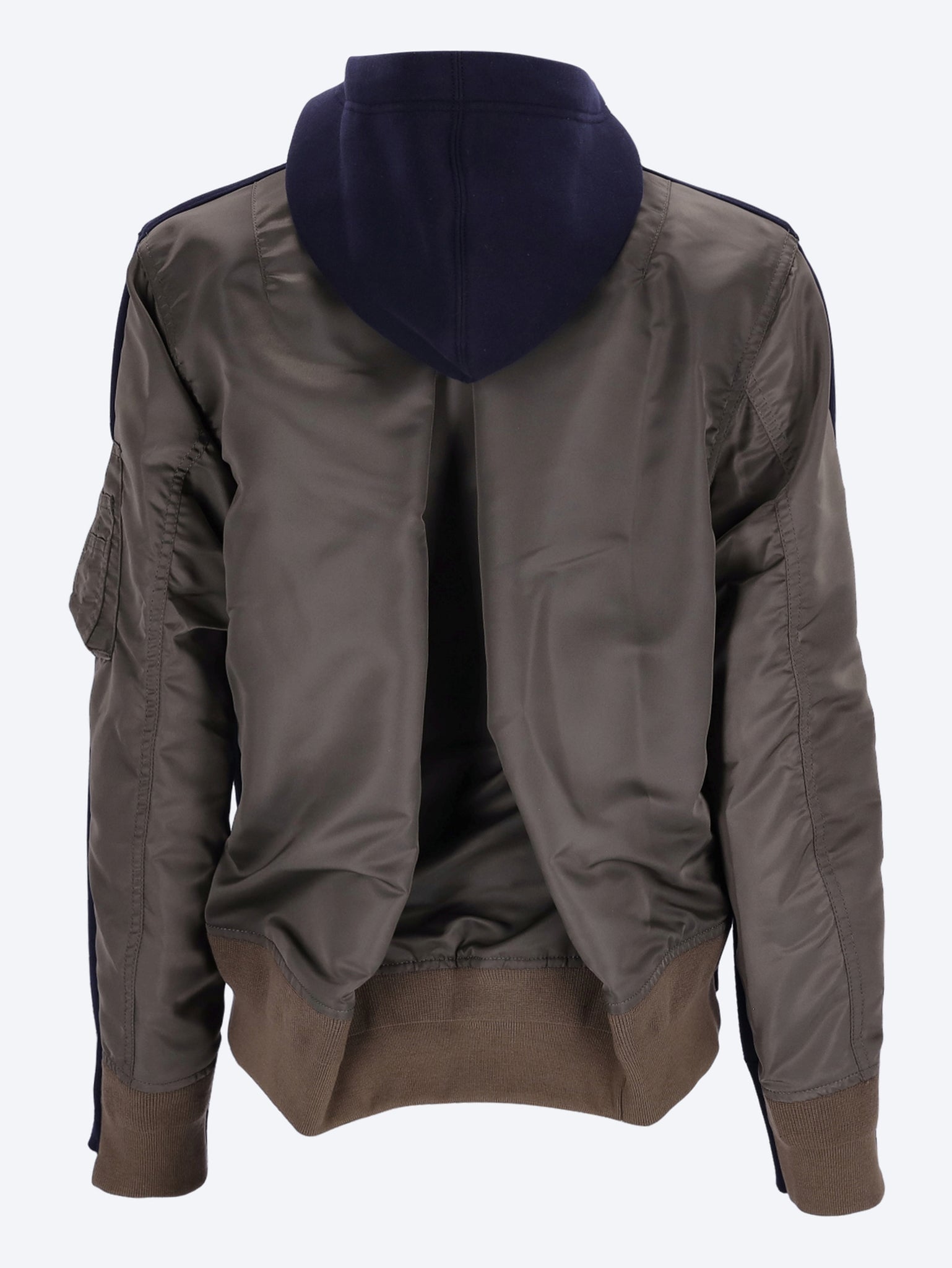 Sponge sweat x nylon twill hoodie 3