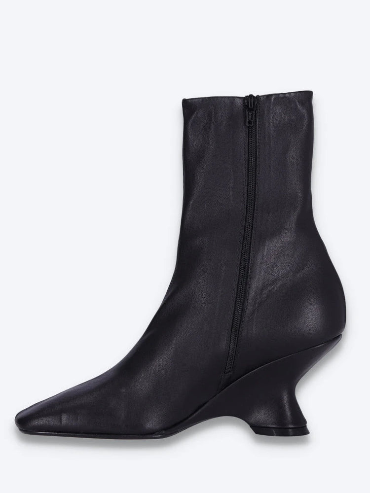 Stiefeletten mit eckiger Spitze 4