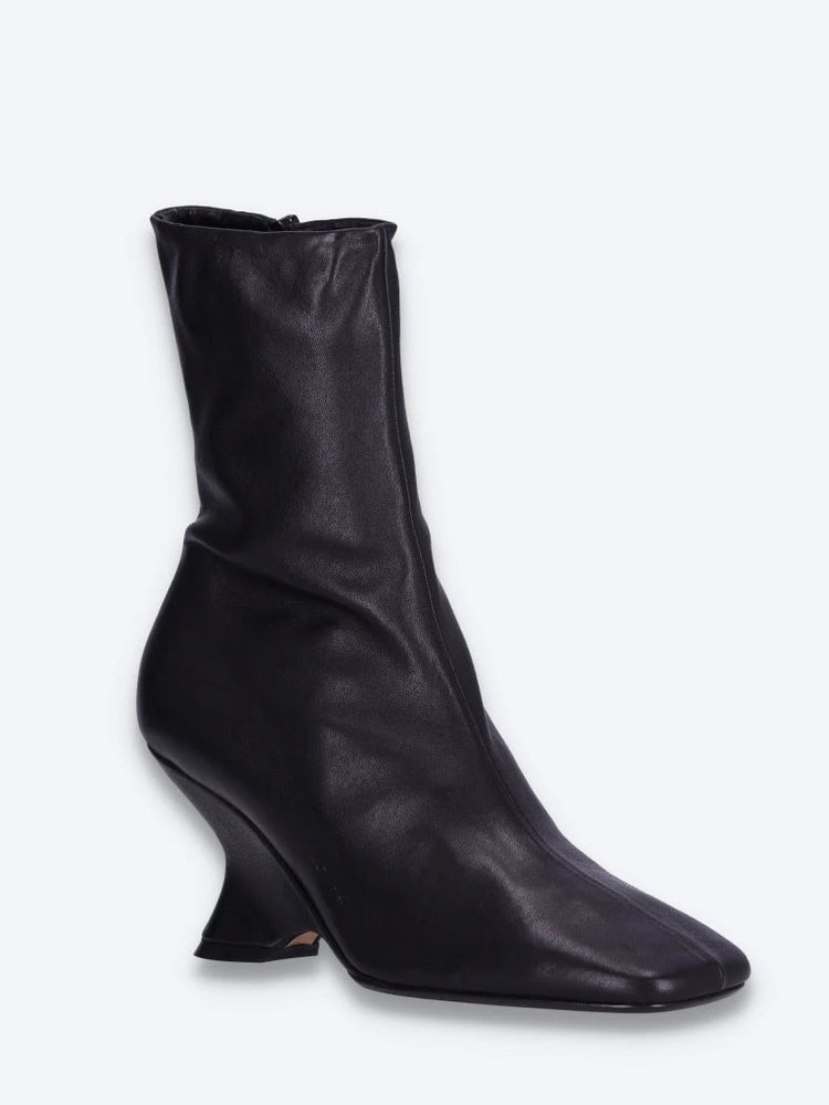 Stiefeletten mit eckiger Spitze 2
