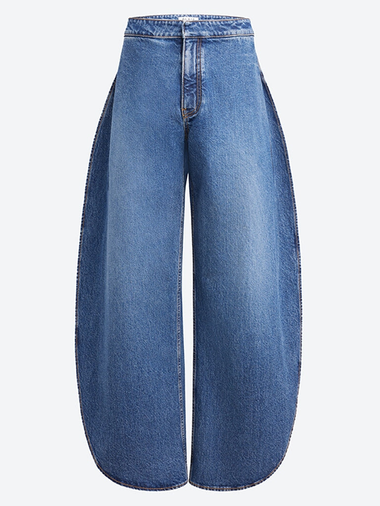 Stone denim petal jeans 1