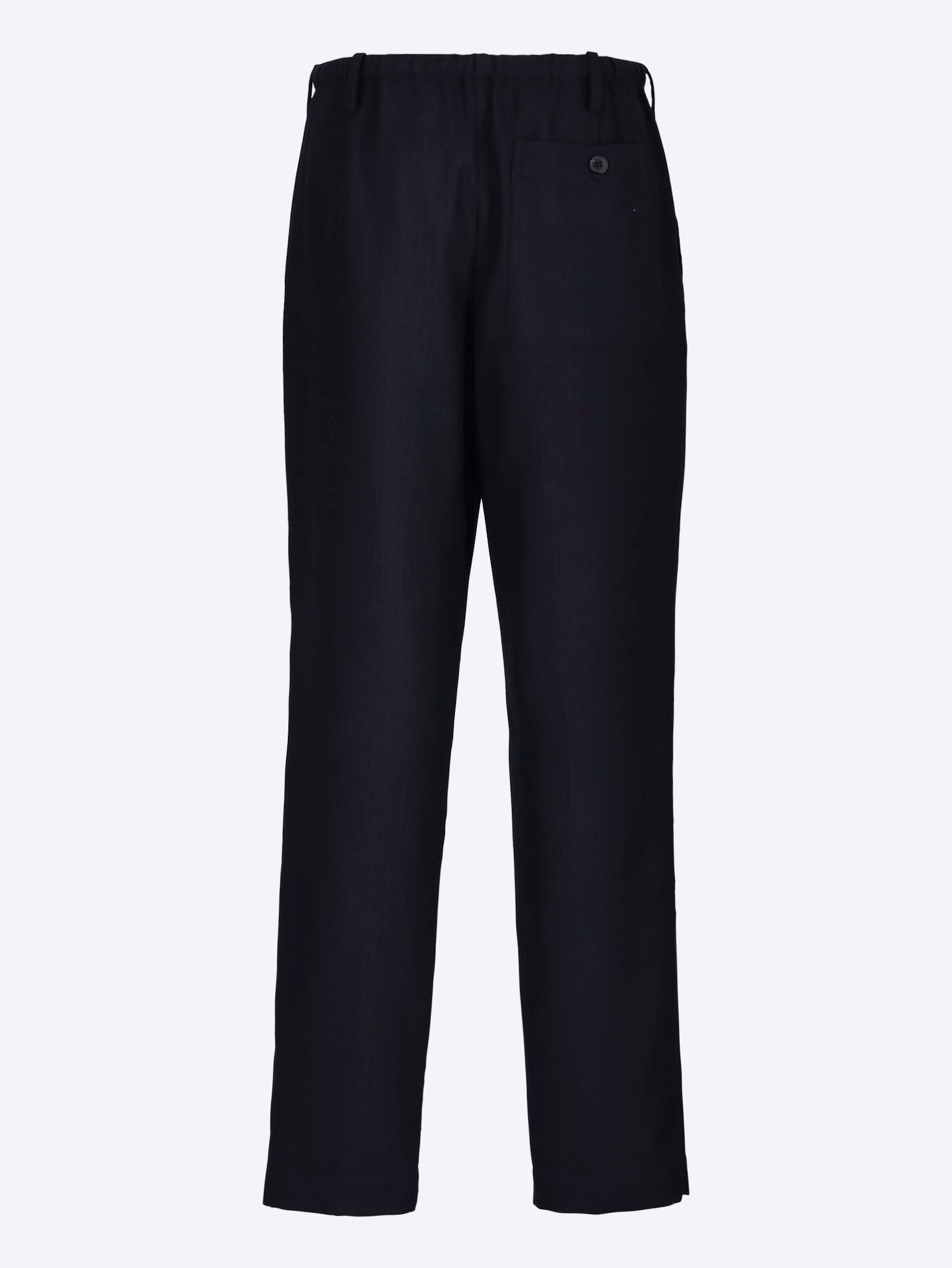 Straight-leg mid-rise pants 3