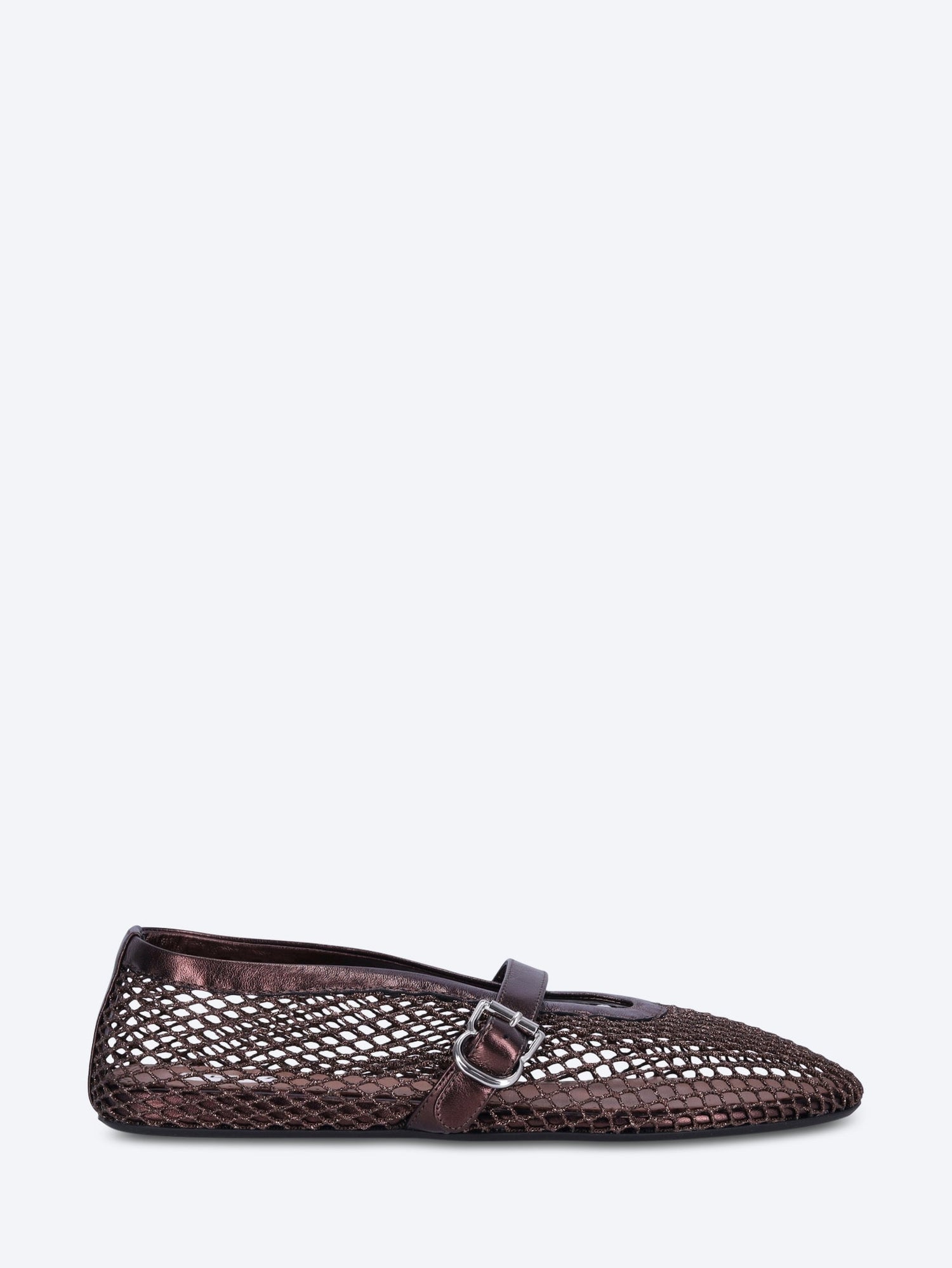 WOMEN BALLERINAS METALLIC