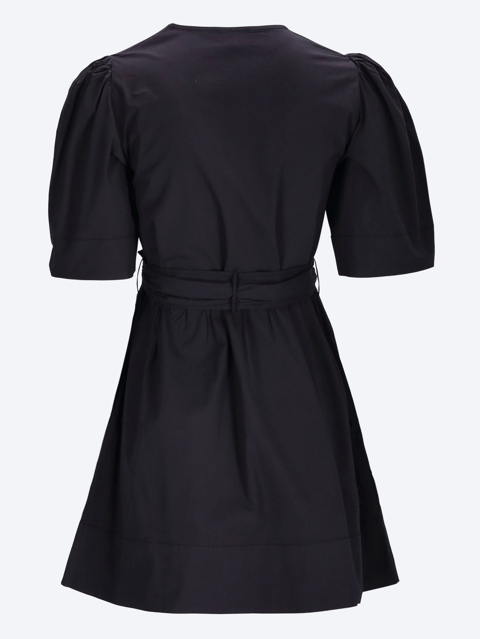 Stretch cotton mini tie strap dress 3