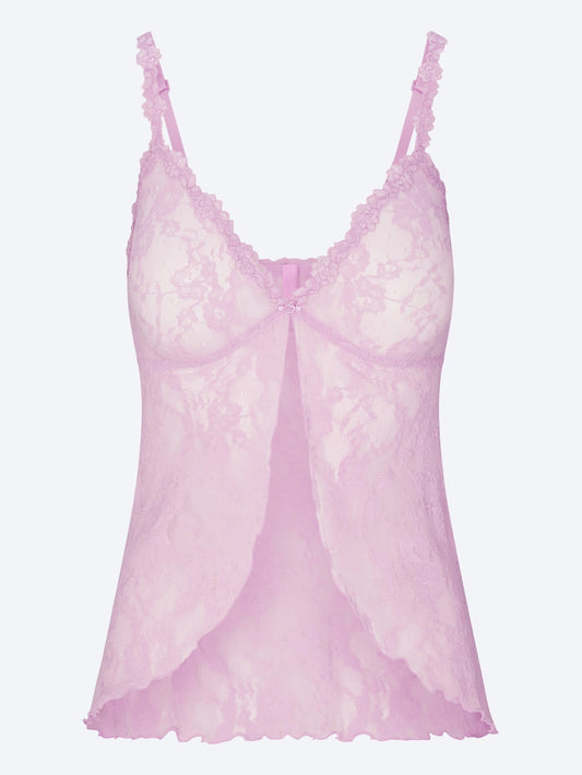  Stretch lace babydoll top WOMEN-CLOTHING TOPS SKIMS SMETS