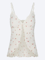 Haut nuisette en dentelle extensible ref: