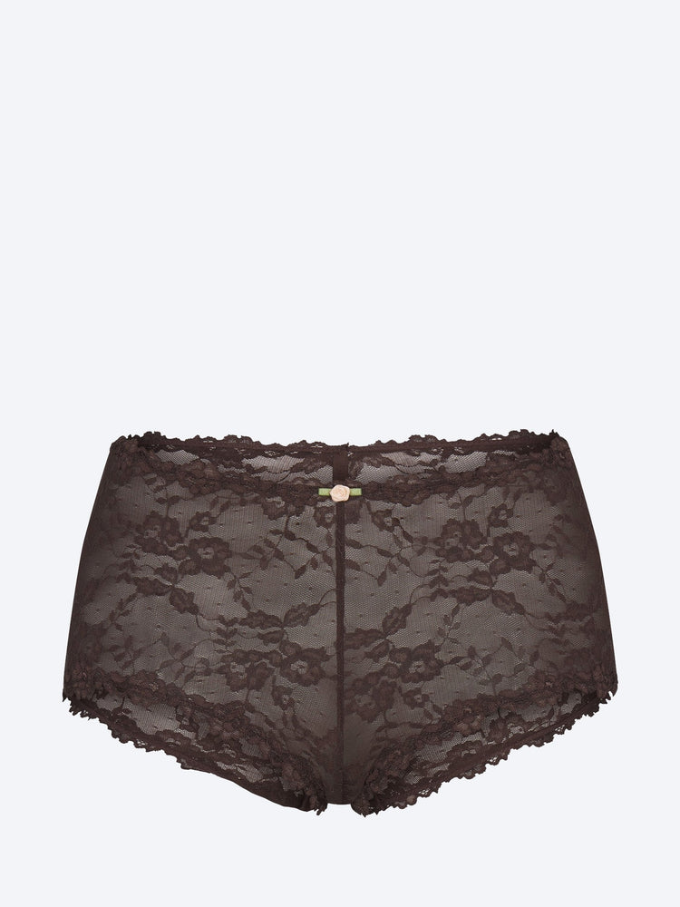 Shorty en dentelle extensible 1