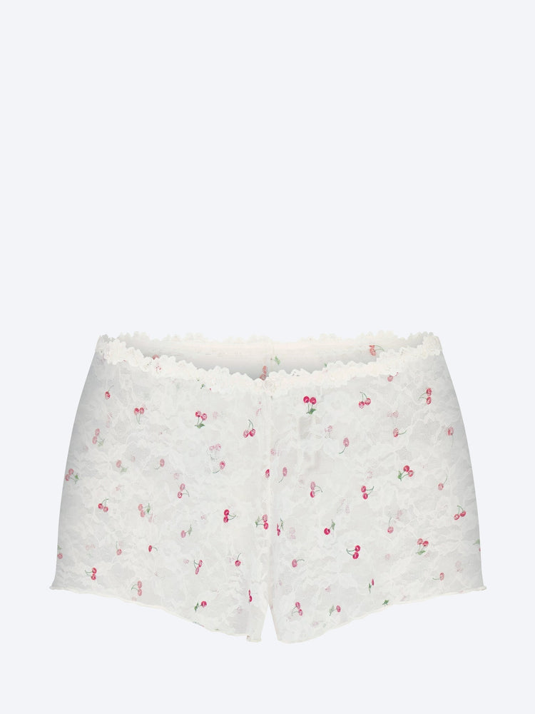 Shorty en dentelle extensible 1