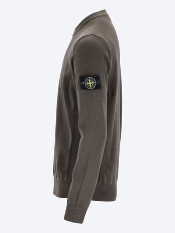 Stretch rws wool crew neck