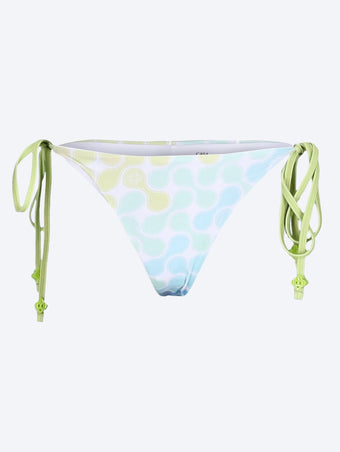 String beaded bikini bottom