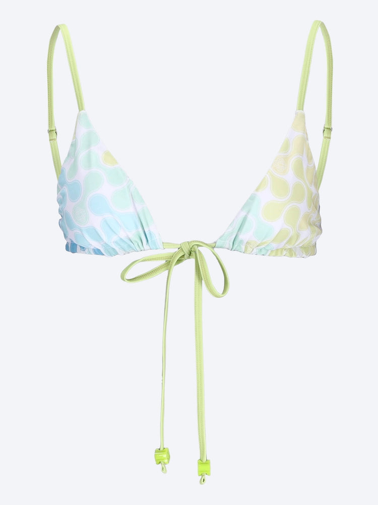 String beaded bikini top 1