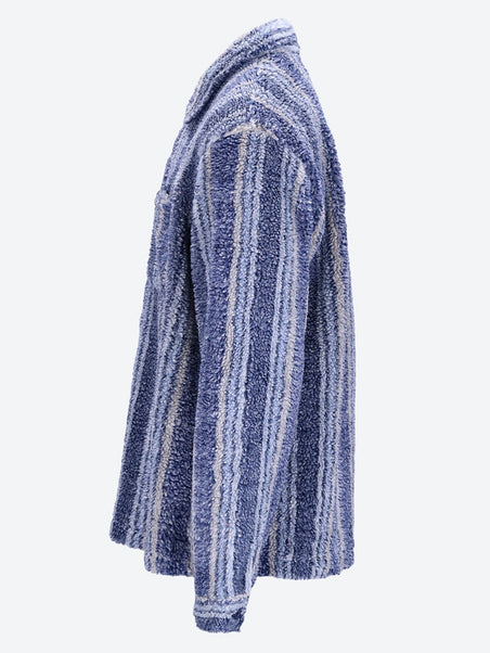 Chemise Sherpa Stripe