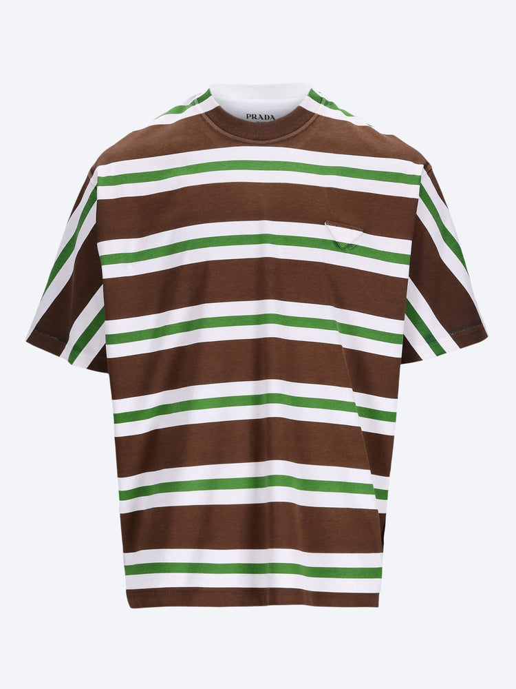 Striped jersey t-shirt 1