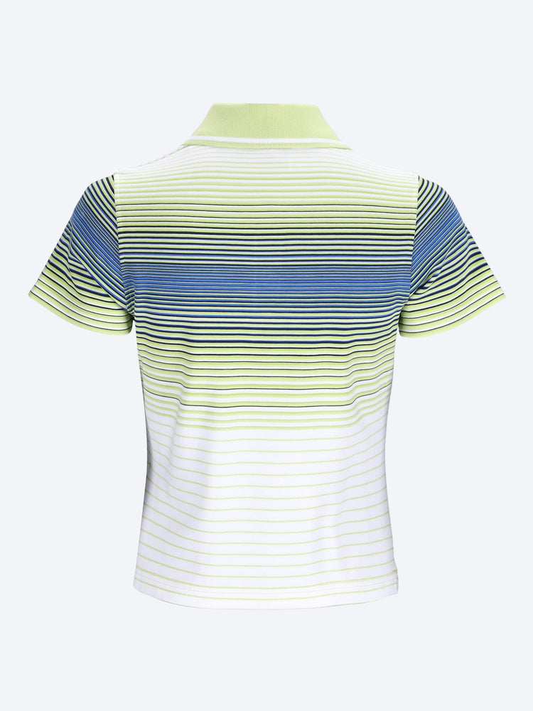 Striped polo 2