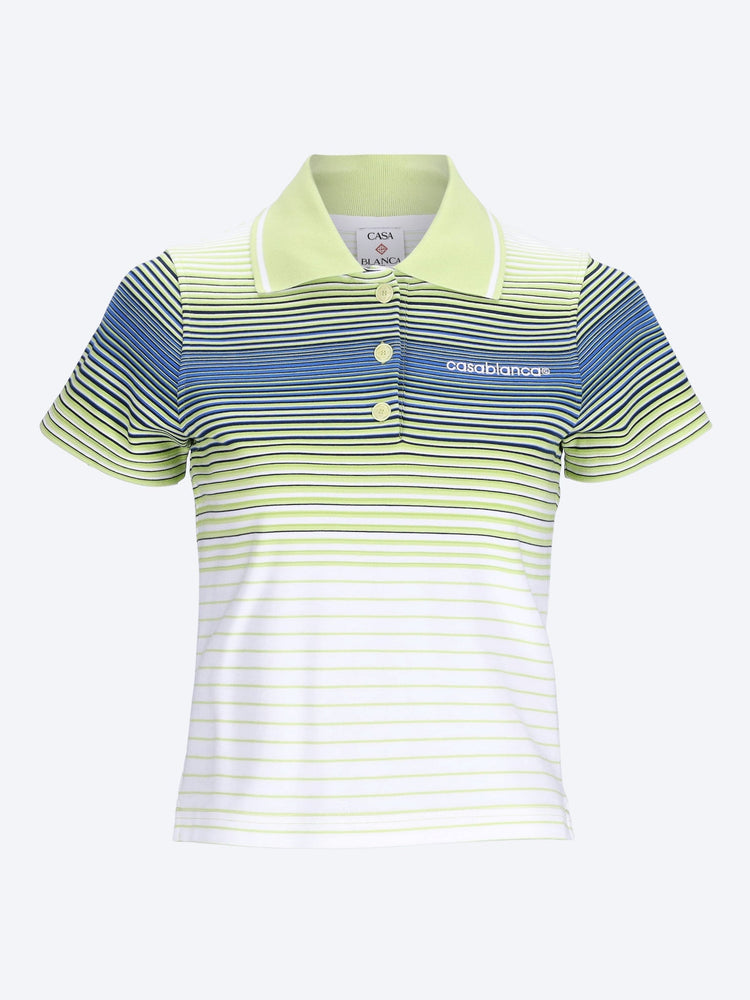 Striped polo 1