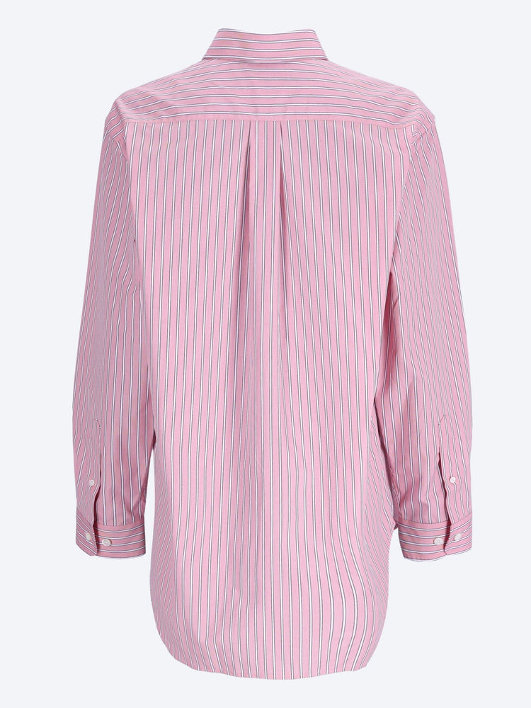 Striped poplin shirt 3
