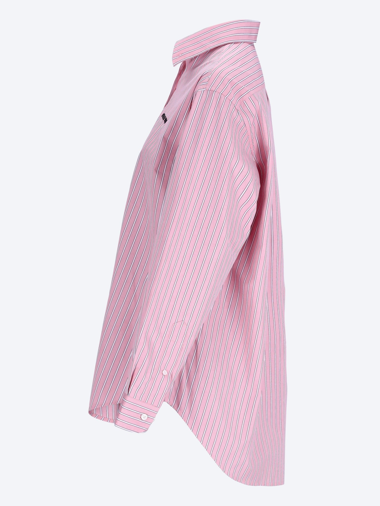 Striped poplin shirt 2
