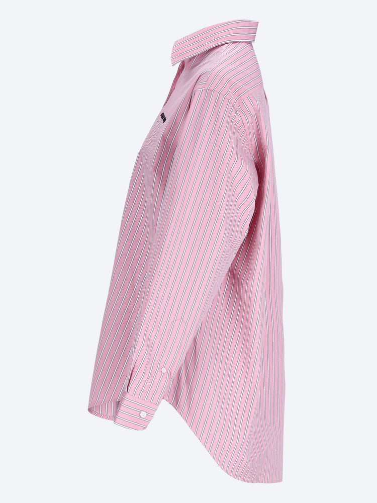 Striped poplin shirt 2