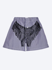 Striped trompe l'oeil boxer shorts ref: