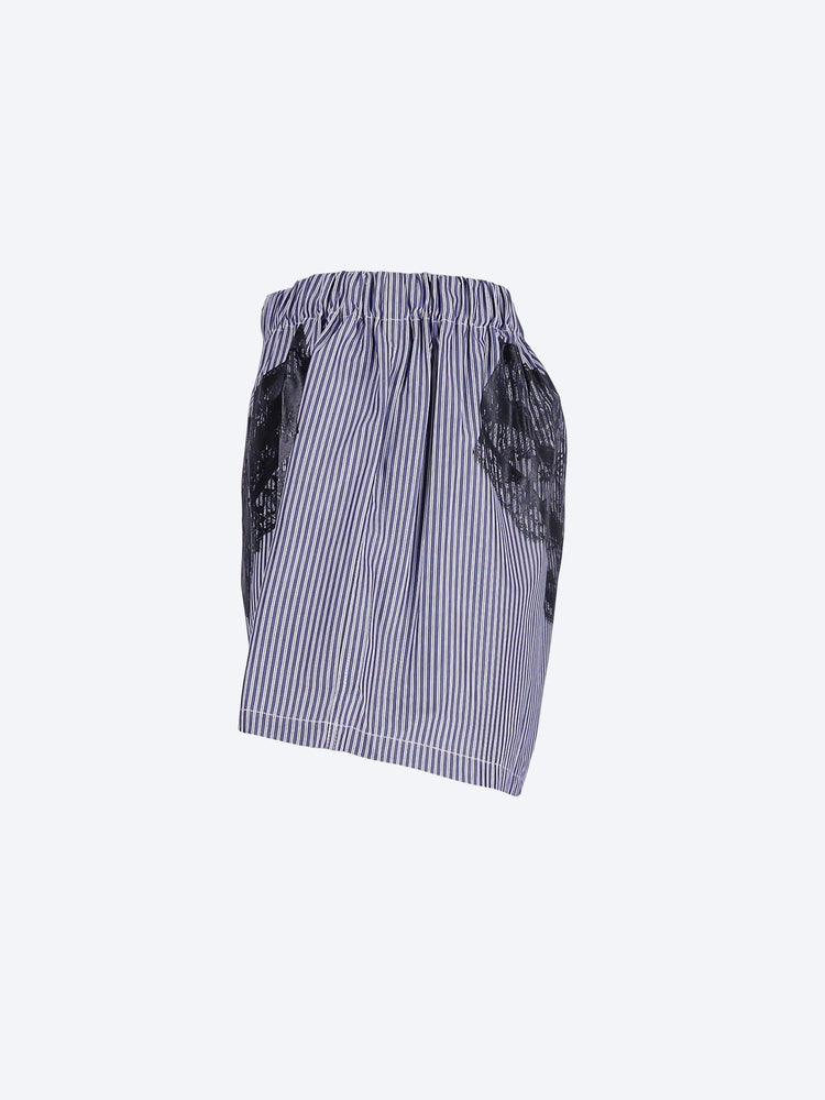 Striped trompe l'oeil boxer shorts 2
