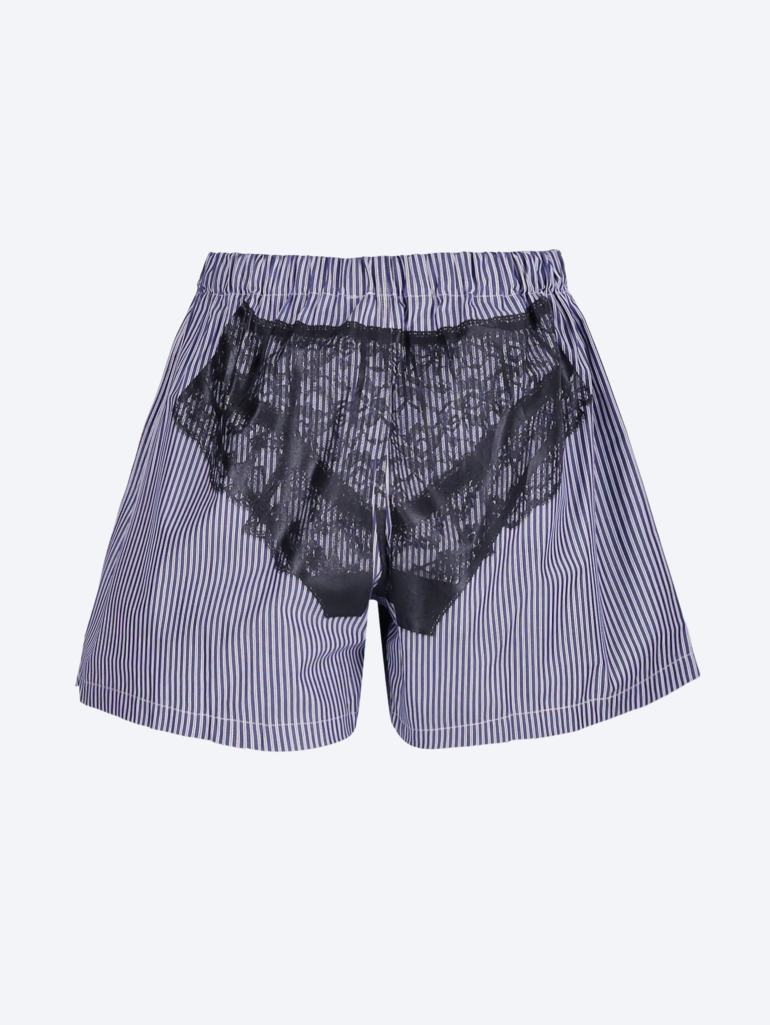 Striped trompe l'oeil boxer shorts 3