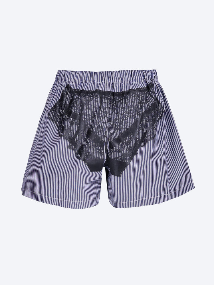 Striped trompe l'oeil boxer shorts 3
