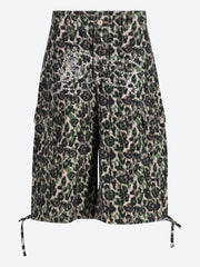 Mit Nieten besetzte Cargo-Shorts für Hunde ref: