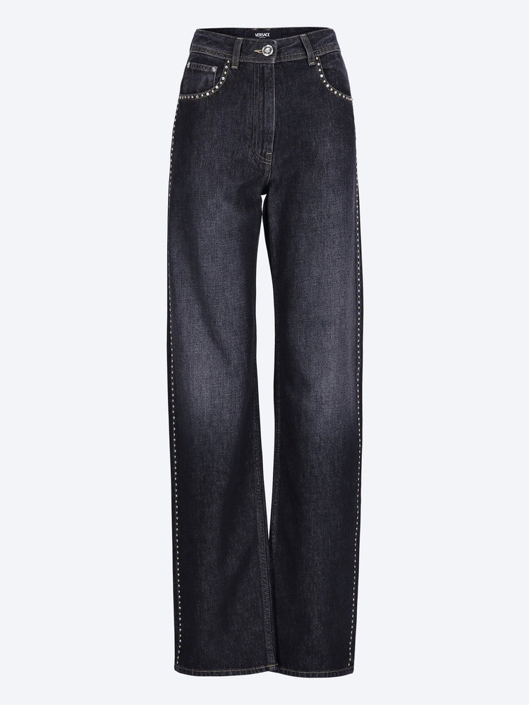 Studs washed jeans 1