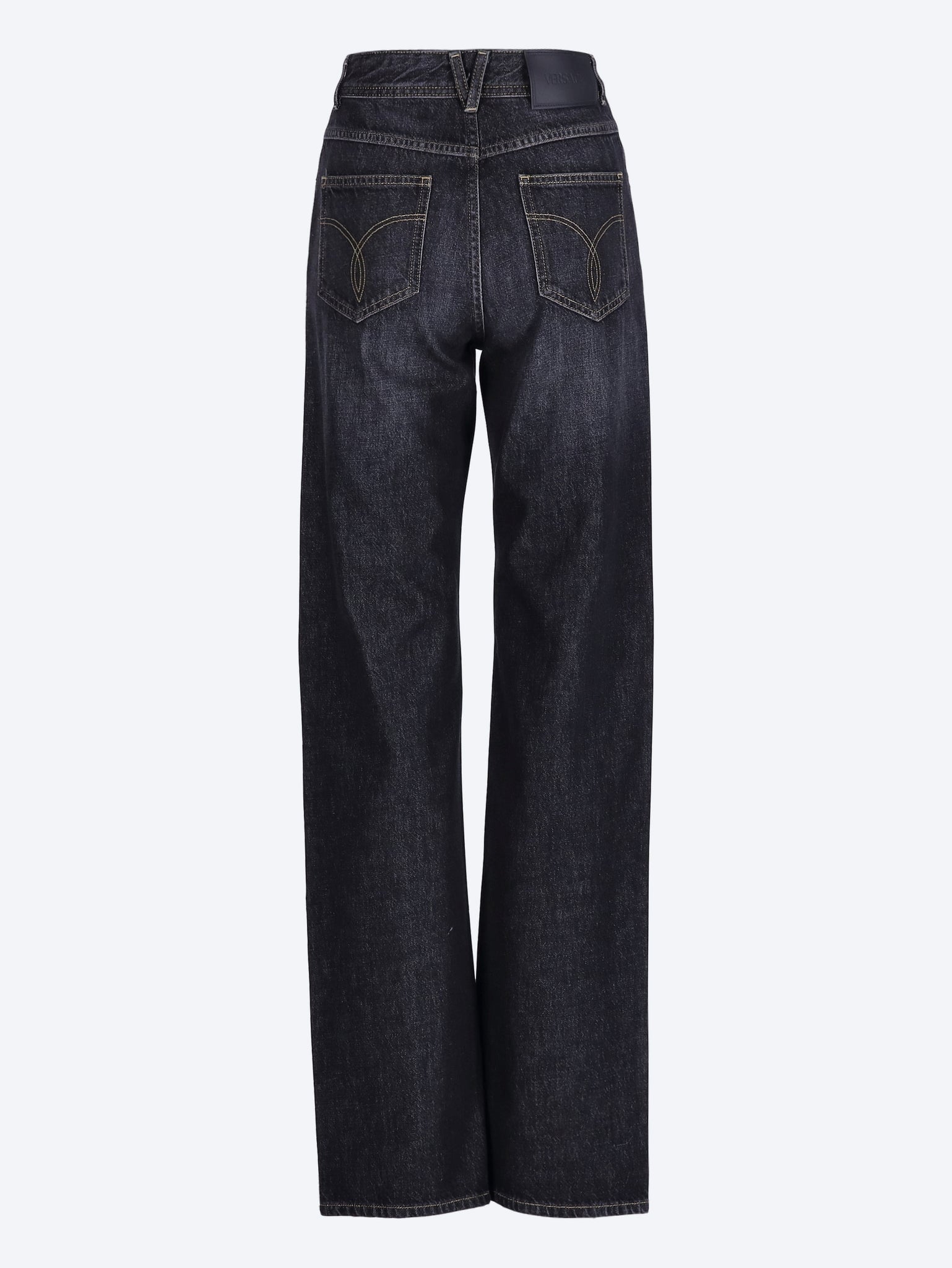 Studs washed jeans 3