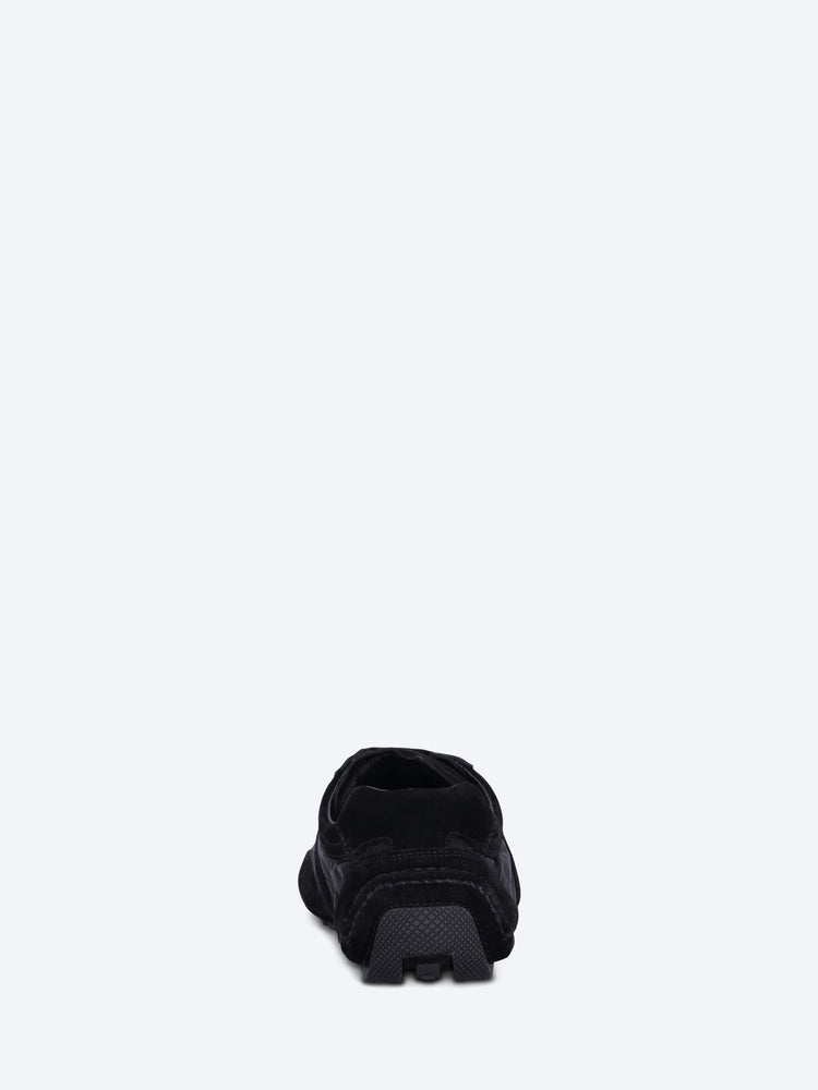 Suede and nylon sneakers 5