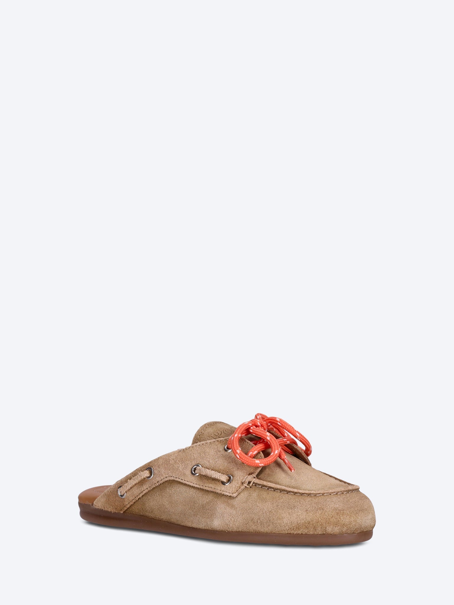 Boots-Loafer-Pantoletten aus Wildleder 7