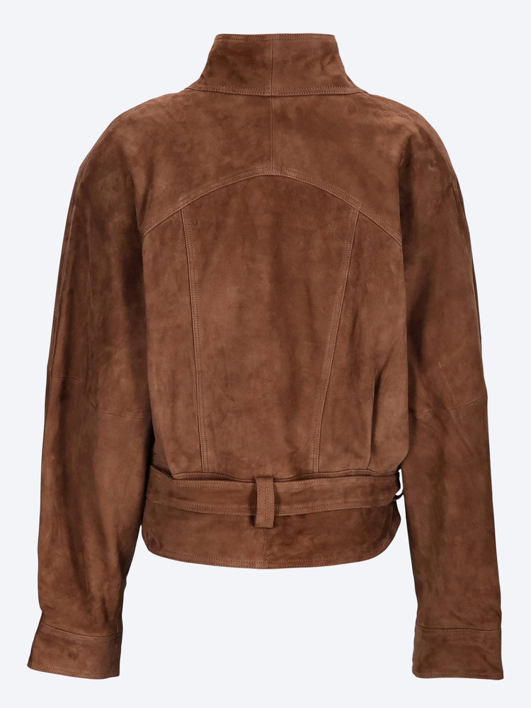 Suede bomber jacket 3