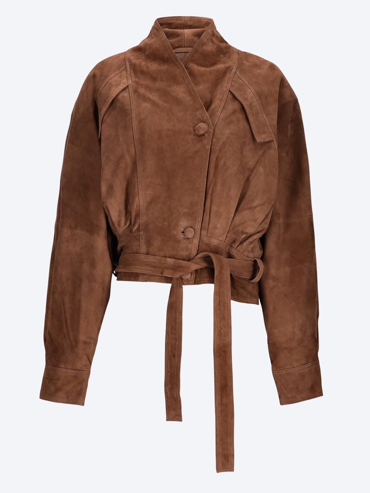 Suede bomber jacket 1