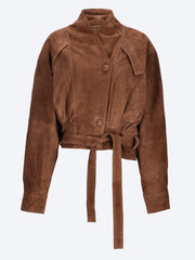 Suede bomber jacket ref: