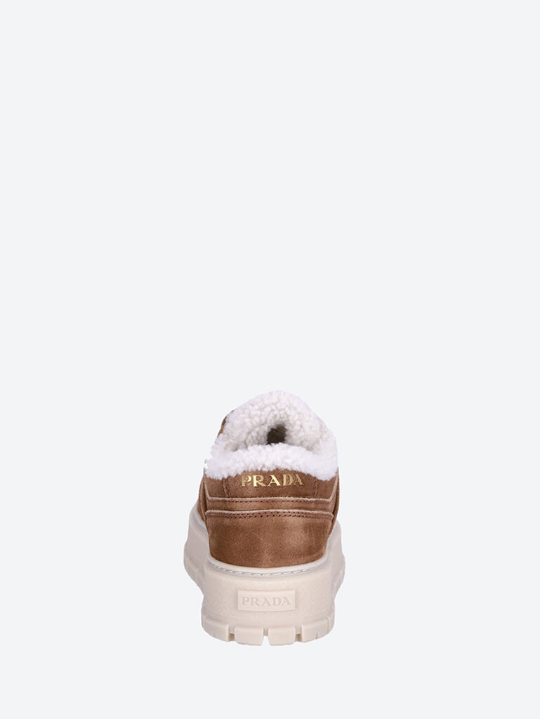 Suede fur linig sneakers 5