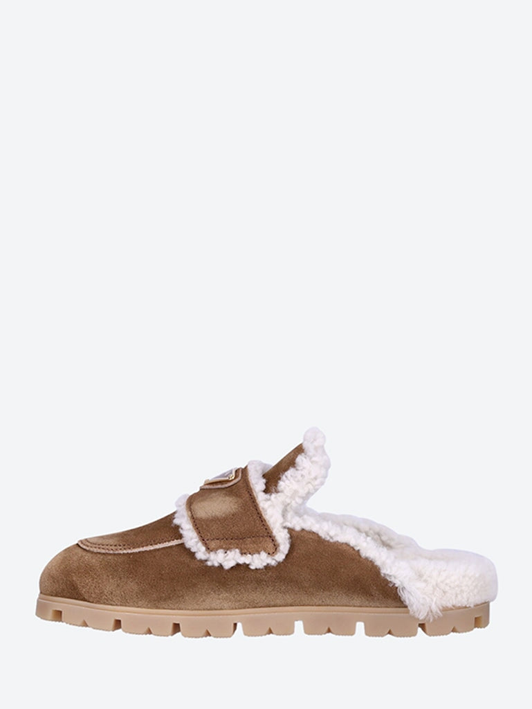 Suede fur winter loafers 4