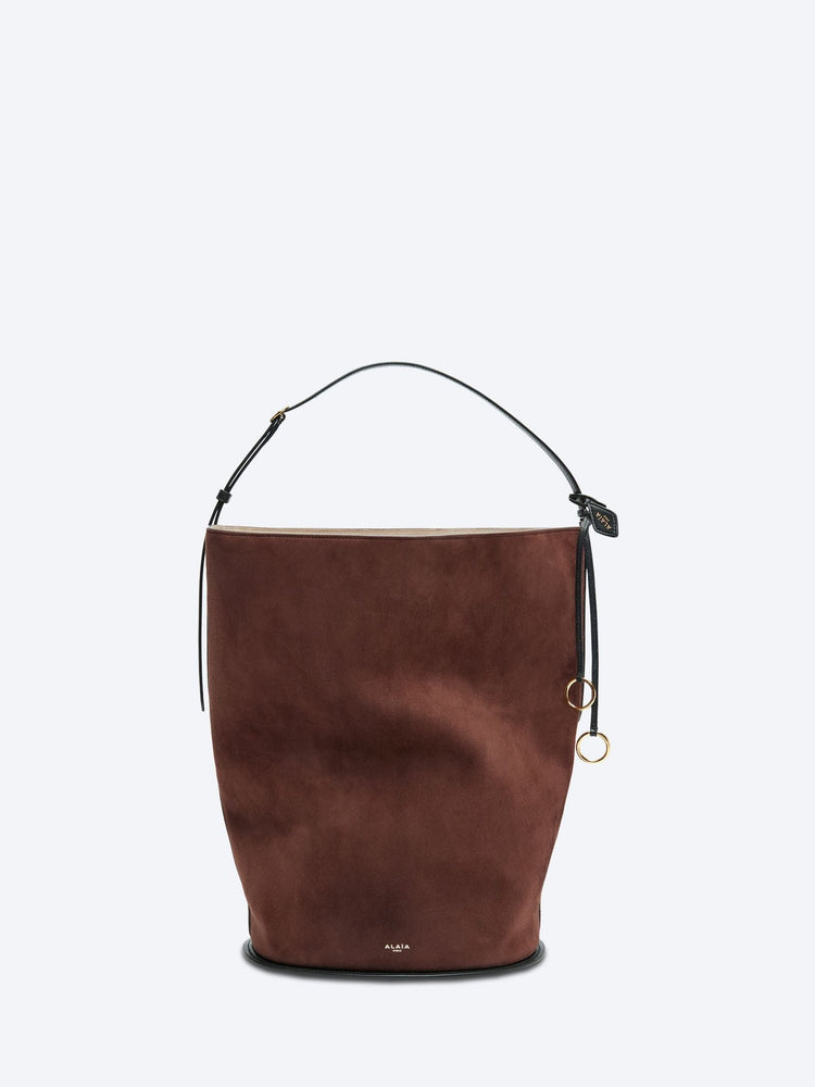 Suede  large bucket bag 1