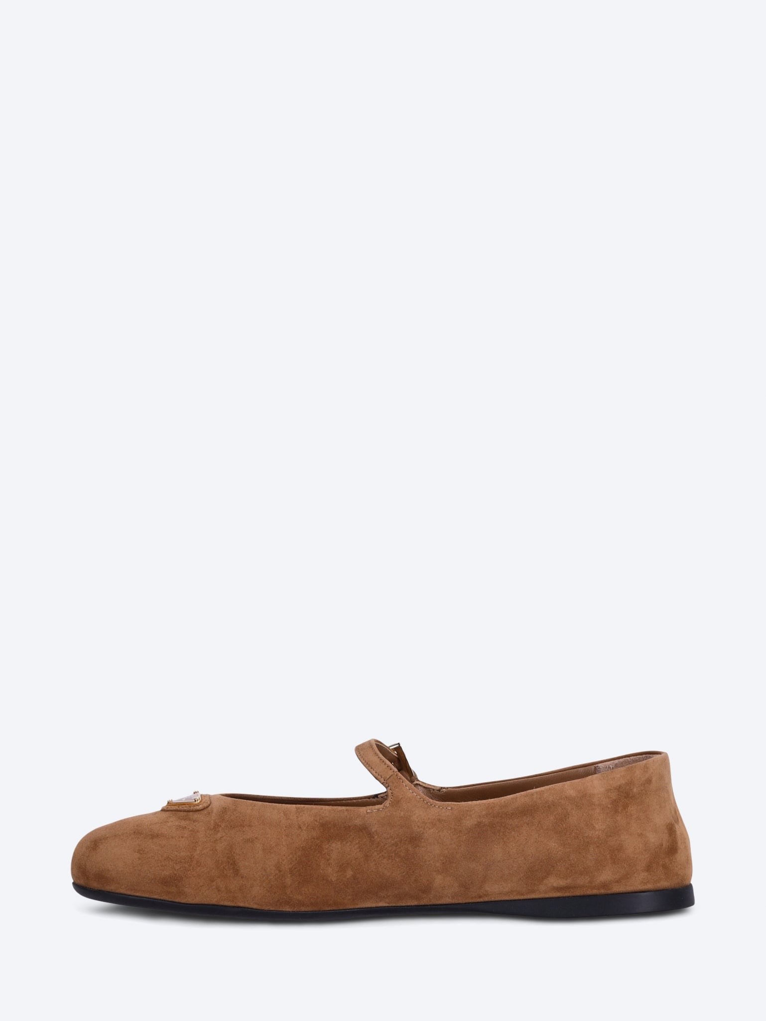 Suede leather ballerinas 4