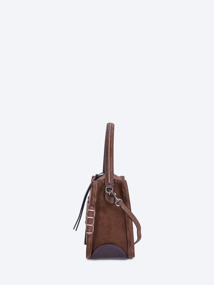 Suede loafer bag 4