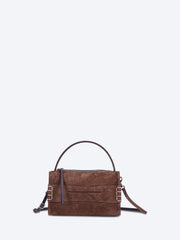 Suede small loafer bag ref: