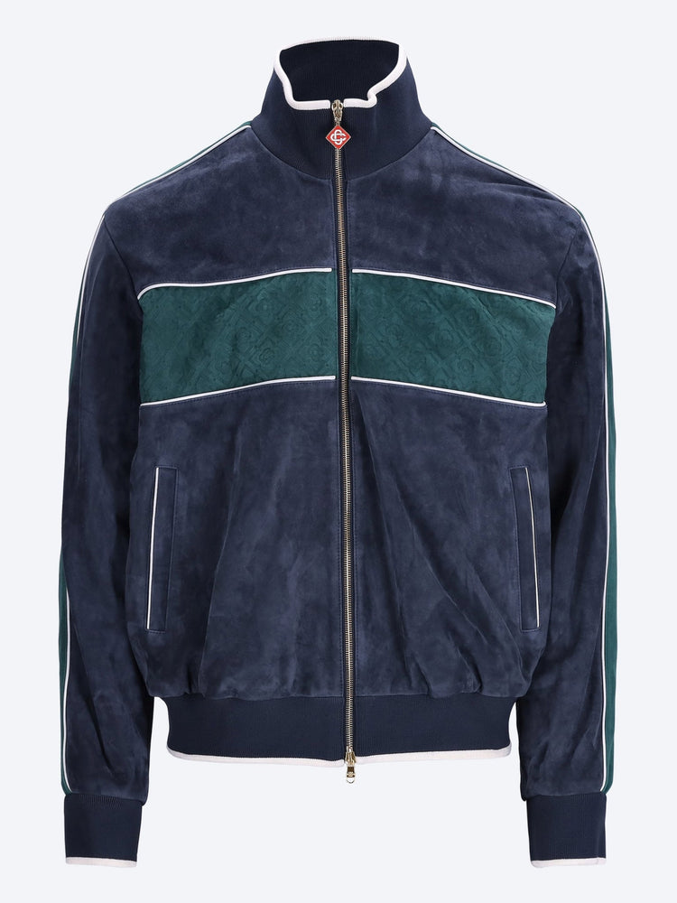 Suede track jacket 1