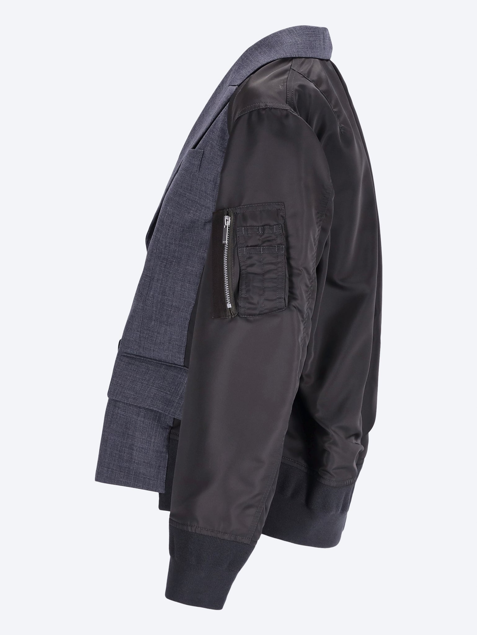 Suiting x nylon twill jacket 2