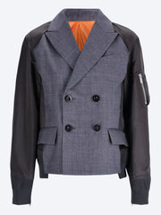 Suiting x nylon twill jacket ref: