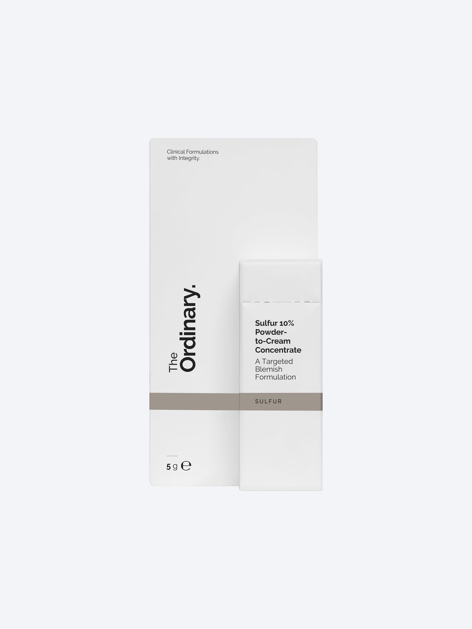 Sulfur 10% powder-to-cream concentrate 5g 4