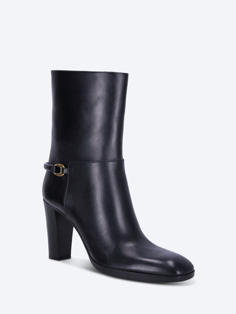 Sulpice 80 smooth leather ankle boots 2