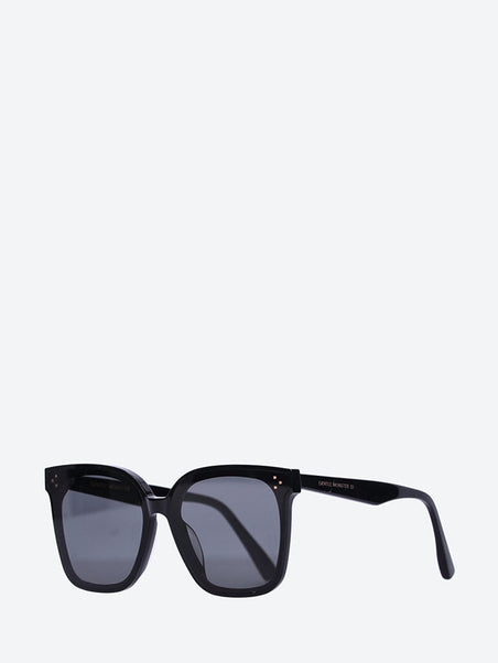 Sunglass Blk surdimensionné New Flatba