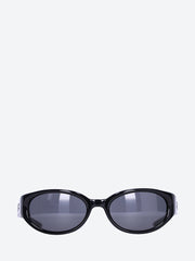 Sunglasses goggle shape blk frame ref: